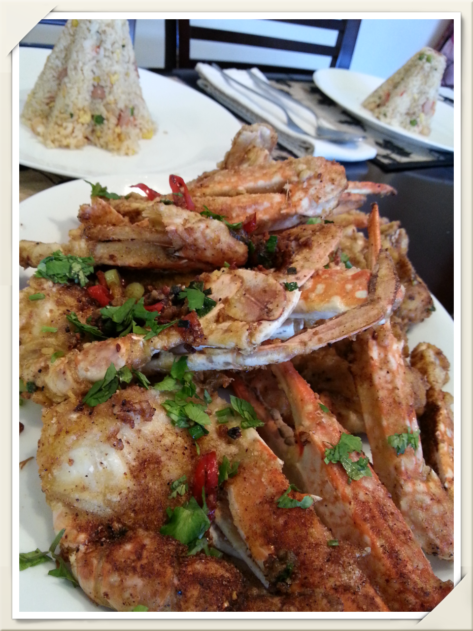 Hani's Kitchen Salt & Pepper Fried Crab